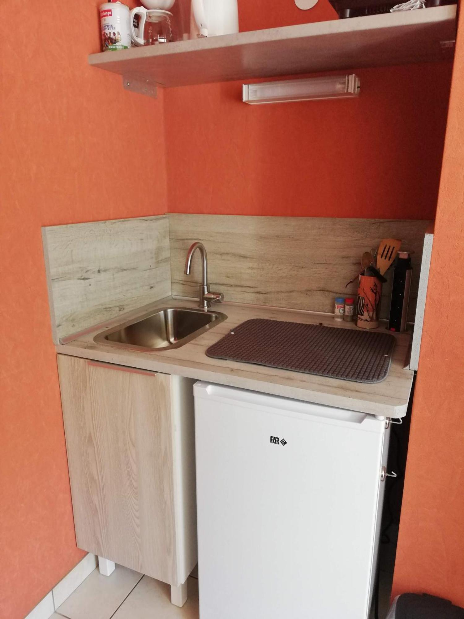 Chambre Studio Avec Kichenette Soleil De Nacre Hermanville-sur-Mer Exterior foto